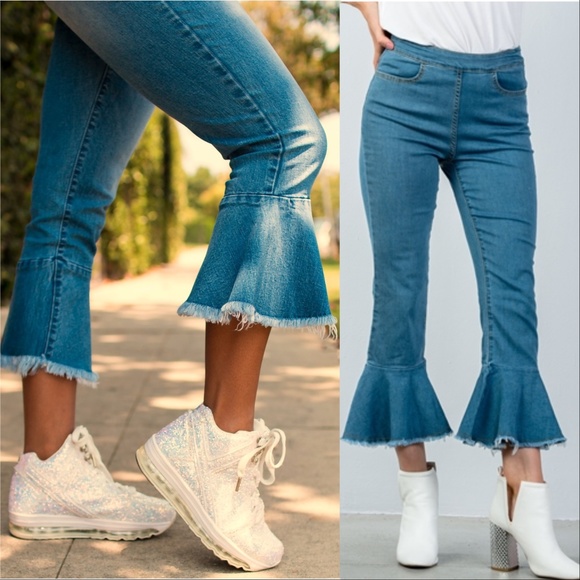 Denim - HIGH WAISTED JEANS (Pants womens women clothes